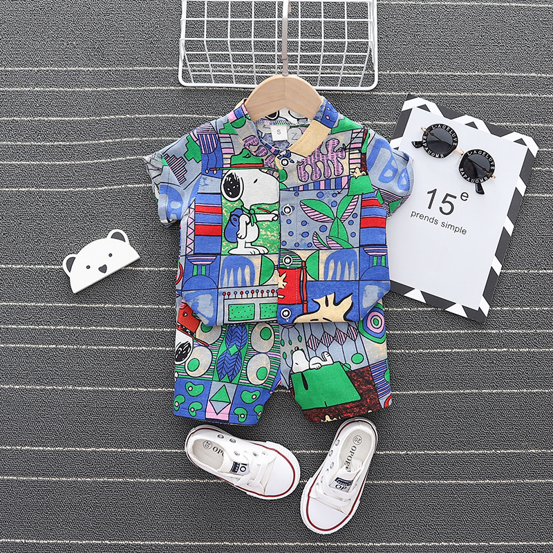 ha1683 เสื้อ+กางเกง size 80-110 จำนวน 4 ตัวต่อแพ็ค