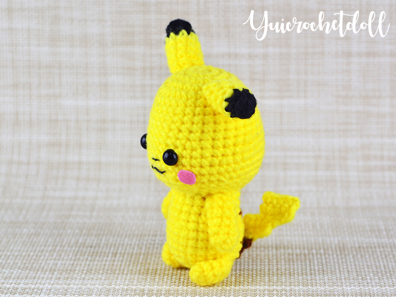 ตุ๊กตาถักโครเชต์ ปิกาจู Pikachu