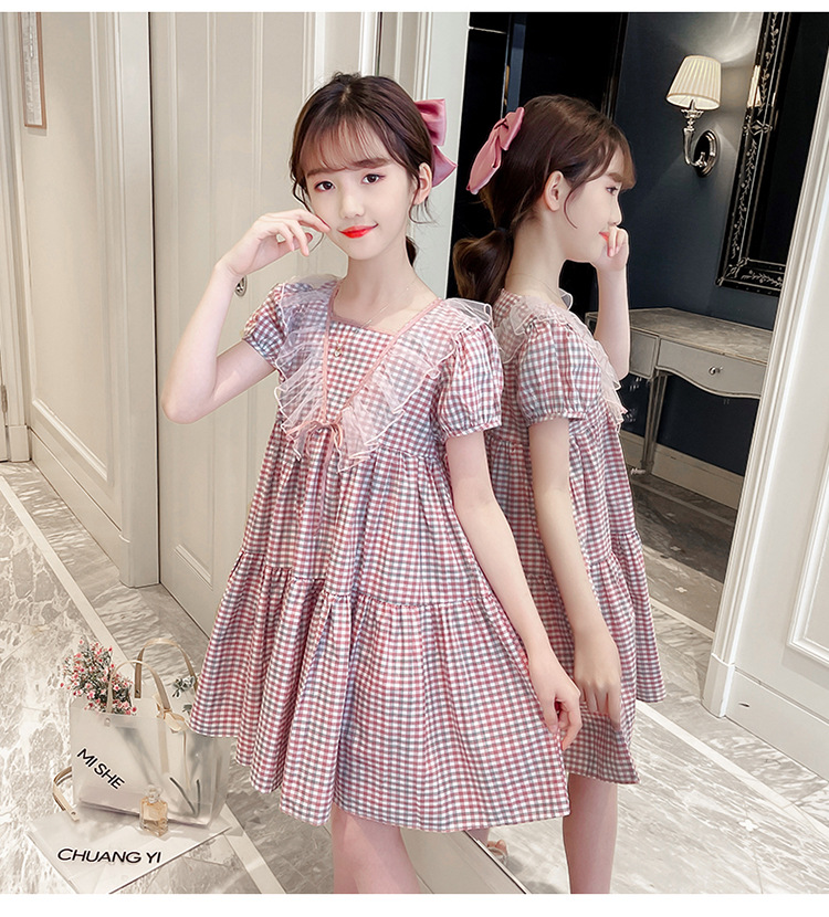 dr4829 เดรส เด็กโต 3 ตัวต่อแพ็ค 110-160 (เลือกไซส์ได้ให้ครบแพ็ค)