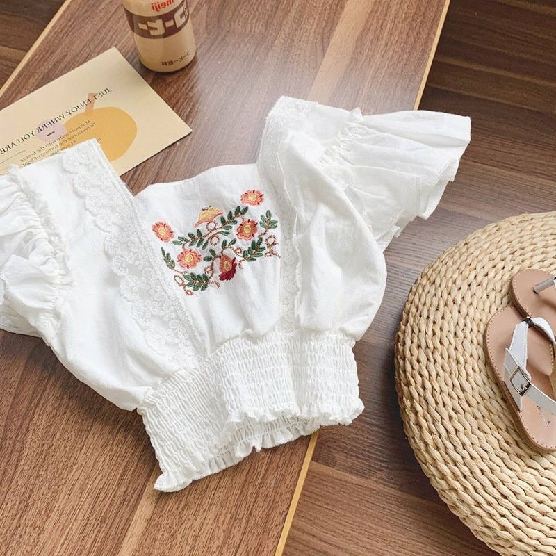 yw1363 เสื้อแขนสั้น size 7-15 5 ชุดต่อแพ็ค (เลือกไซส์ได้ ให้ครบแพ็ค)
