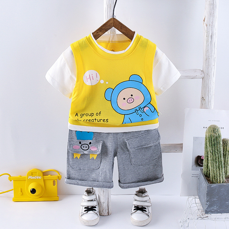 ha1517 เสื้อ+กางเกง size 80-120 จำนวน 5 ตัวต่อแพ็ค