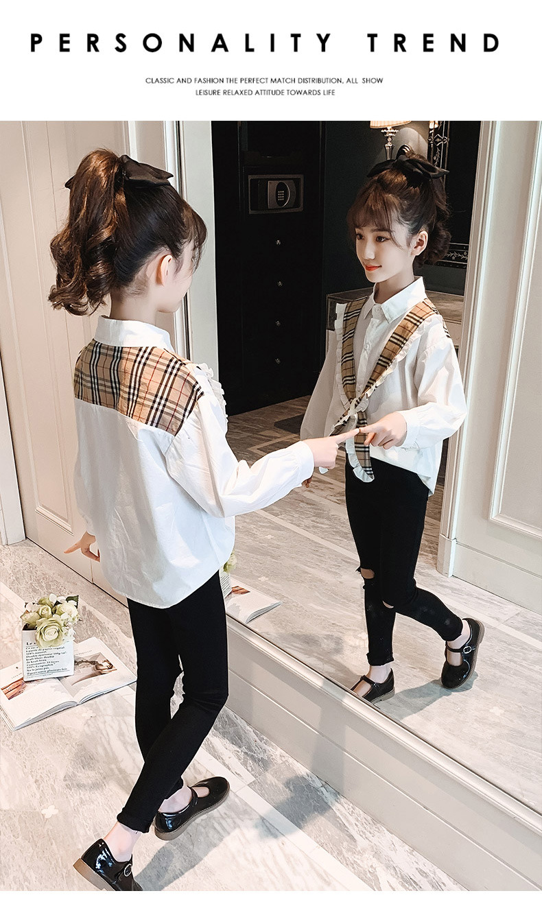 dr4676 เสื้อแขนยาว เด็กโต 3 ตัวต่อแพ็ค 120-170 (เลือกไซส์ได้ให้ครบแพ็ค)