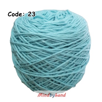 ไหมเบบี้ซิลค์ 50 กรัม สี 23 สีฟ้าอ่อน