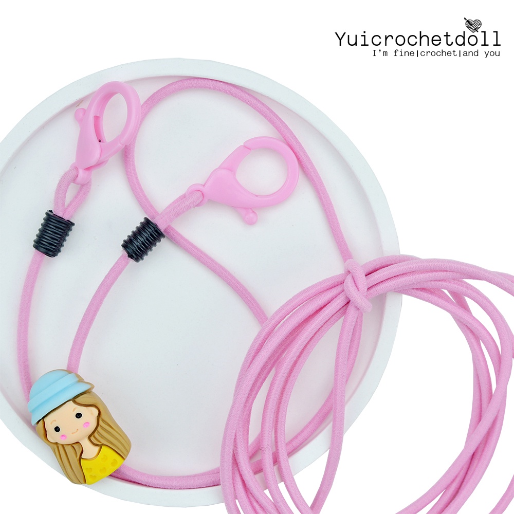 ยางยืดเส้นกลม 25 มิล เนื้อนิ่ม ยาว 5 หลา ยางยืดมัดผม ยางยืดสายคล้องหน้ากากอนามัย