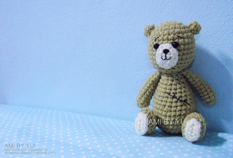 ตุ๊กตาถักไหมพรมหมี Bear