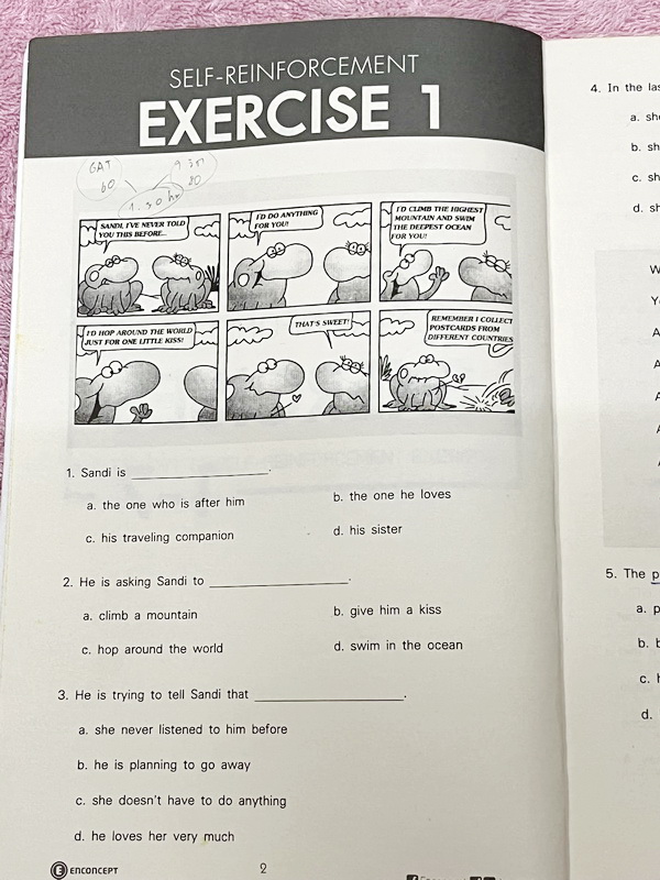 ►ครูพี่แนน Enconcept◄ หนังสือตะลุยโจทย์ TCAS Admission เล่ม Reading + Vocab เพื่อสอบ GAT O-Net 9 วิชาสามัญ เน้นตะลุยโจทย์ทั้งเล่ม ในหนังสือมีเขียนเล็กน้อย ด้านหลังมีเฉลย Answer Keys ครบทุกข้อ เป็นเฉลยอธิบายอย่างละเอียด