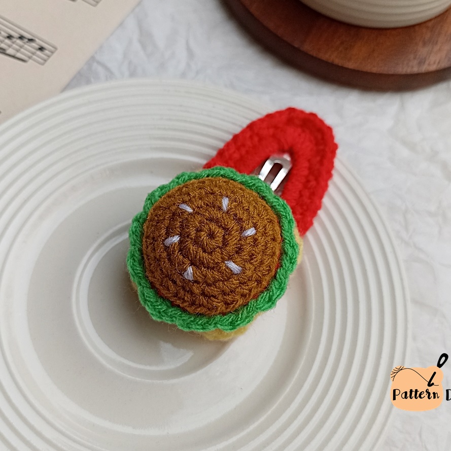 E-book ส่งทาง e-mail แพทเทิร์นกิ๊บติดผมโครเชต์ ชุดที่ 1