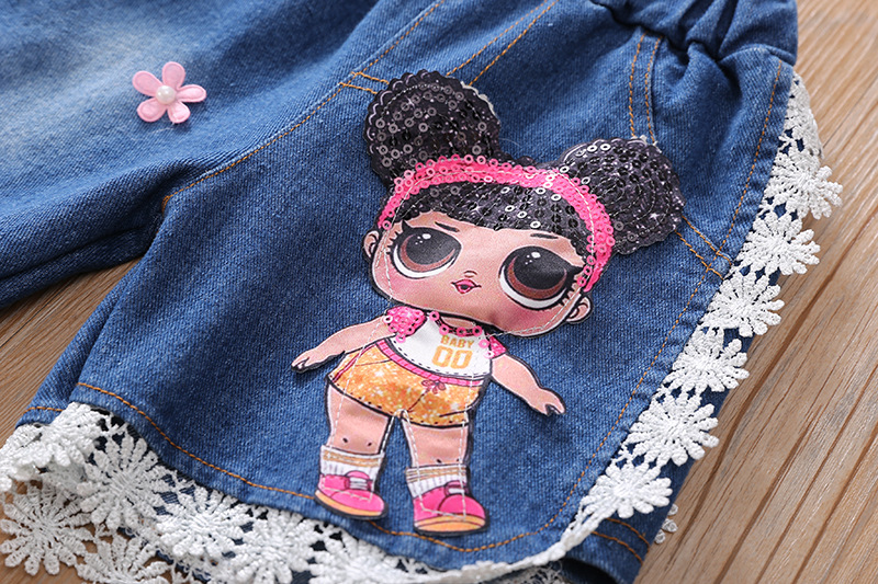 ha1002 กางเกงยีนส์ขาสั้น size 80-110 จำนวน 4 ตัวต่อแพ็ค