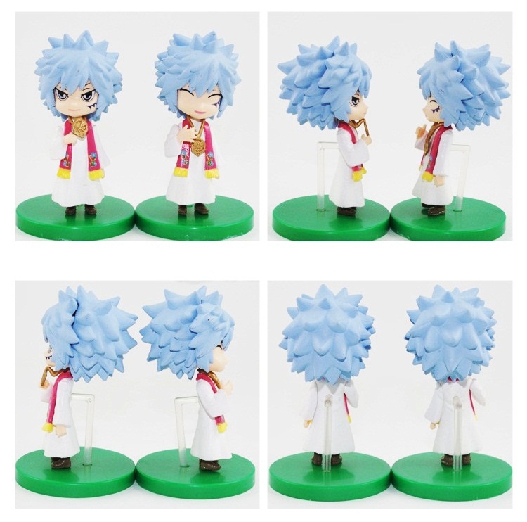 โมเดลรีบอร์น ชุดญี่ปุ่น ฐานเขียว10 ตัว