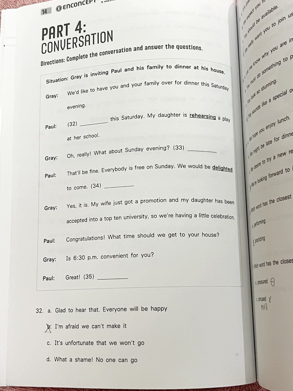 ►สอบเข้าเตรียมอุดม◄ ครูพี่แนน Enconcept หนังสือเรียนวิชาภาษาอังกฤษ ปกใหม่ สอบเข้าเตรียม + หนังสือตะลุยโจทย์ - ในหนังสือมีสรุปเนื้อหาแกรมม่าไวยากรณ์สำคัญๆ มีสัดส่วนข้อสอบเตรียมอุดมใช้สอบทั้งสายวิทย์ และเฉพาะสายศิลป์ มี Tips & Tricks เทคนิคลัดของครูพี่แนนเย