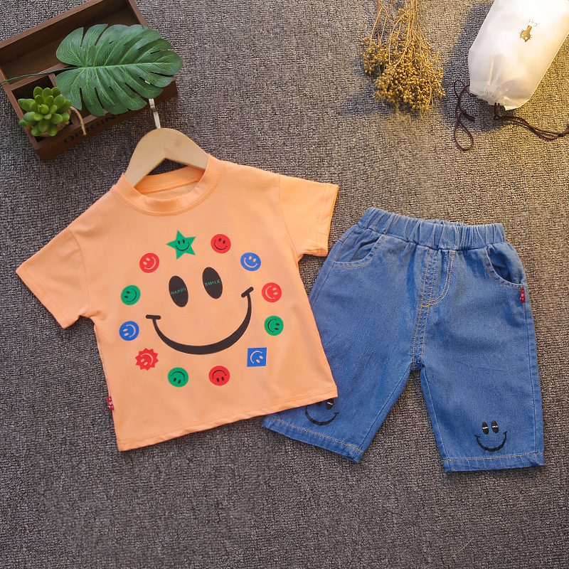 ha1266 เสื้อ+กางเกง size 80-110 จำนวน 4 ตัวต่อแพ็ค