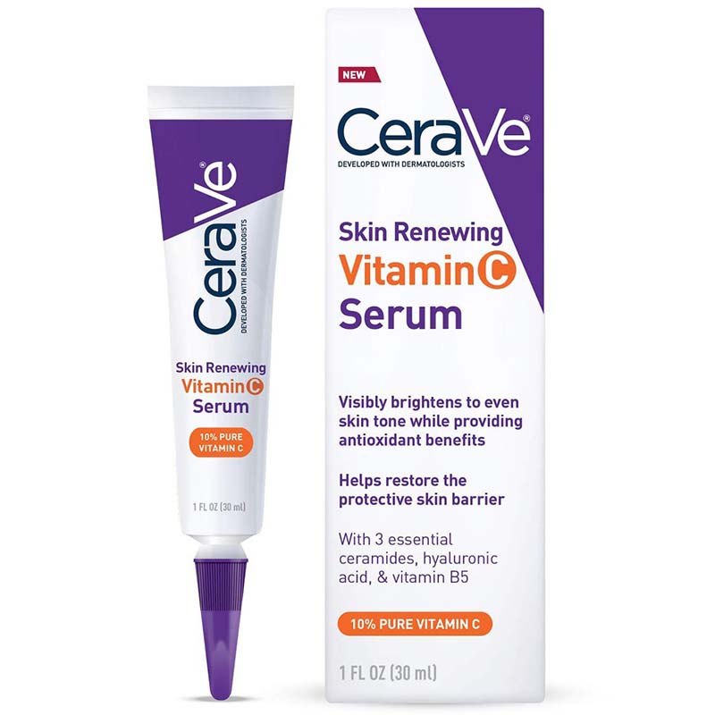 พร้อมส่ง เซรั่มวิตามินซี10% CeraVe Skin Renewing Vitamin C Serum 30ml.