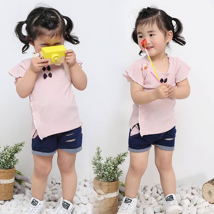 ha395 เสื้อ+กางเกง size 80-110 4ตัวต่อแพ็ค