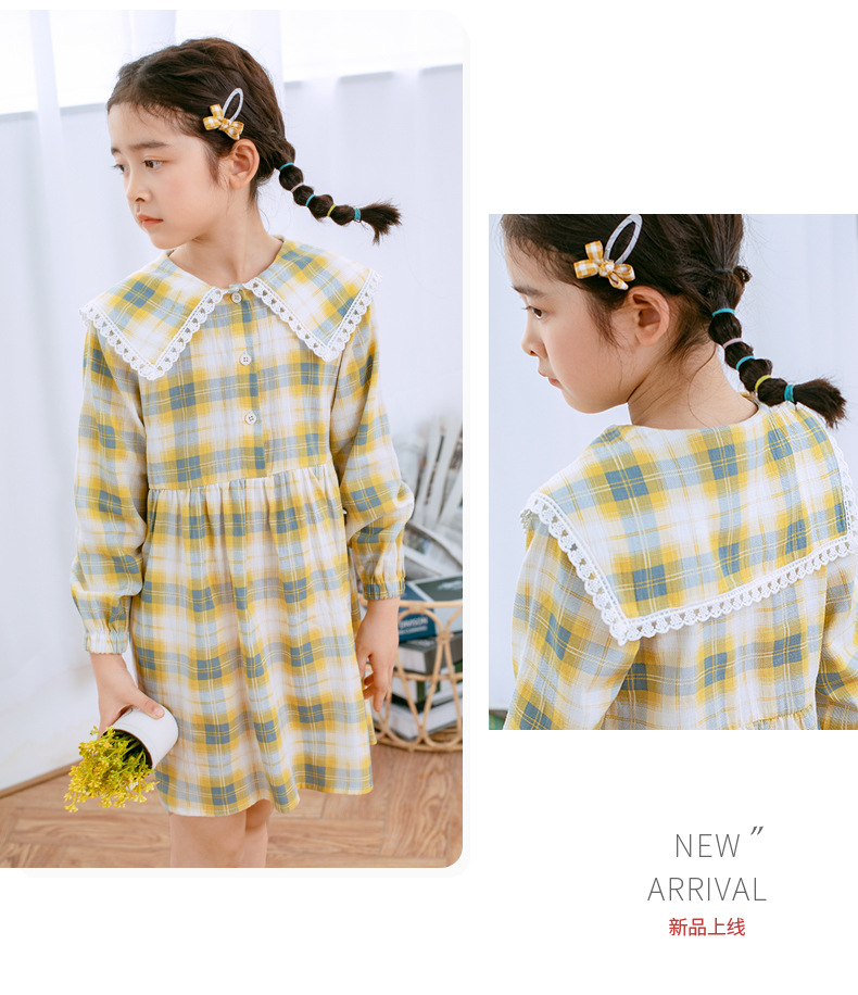 dm177 เดรส เด็กโต 3 ตัวต่อแพ็ค 110-160 (เลือกไซส์ให้ครบแพ็ค)