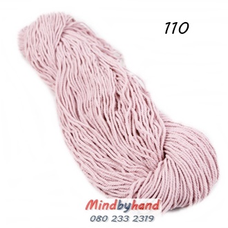 เชือกฟอก แบบไจ 110 สีชมพูอ่อน