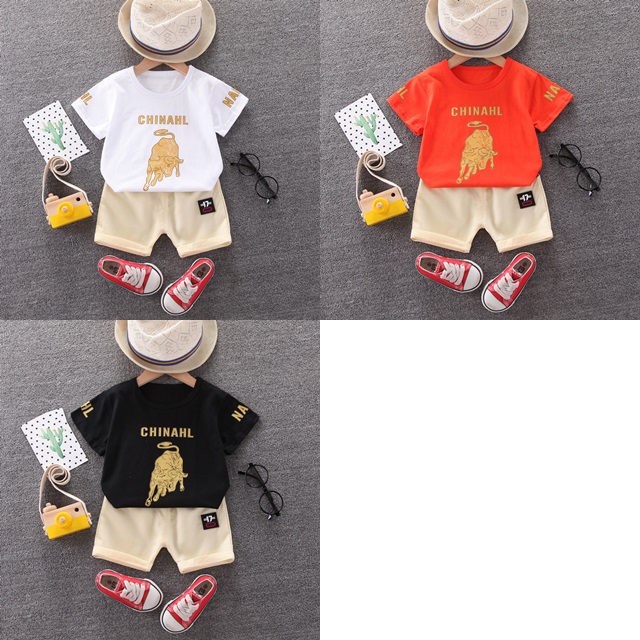 ha1408 เสื้อ+กางเกง size 80-110 จำนวน 4 ตัวต่อแพ็ค