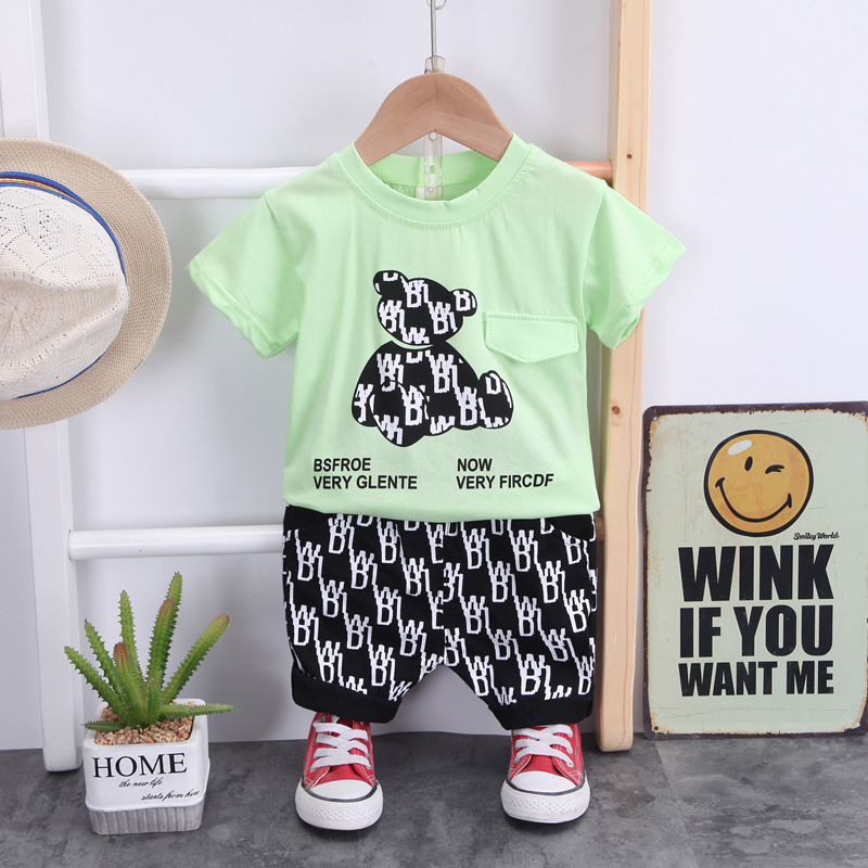 ha1418 เสื้อ+กางเกง size 80-110 จำนวน 4 ตัวต่อแพ็ค