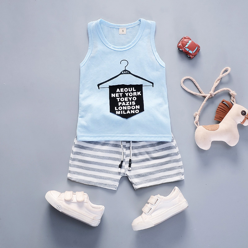 ha451 เสื้อกล้าม+กางเกง size 80-110 4ตัวต่อแพ็ค