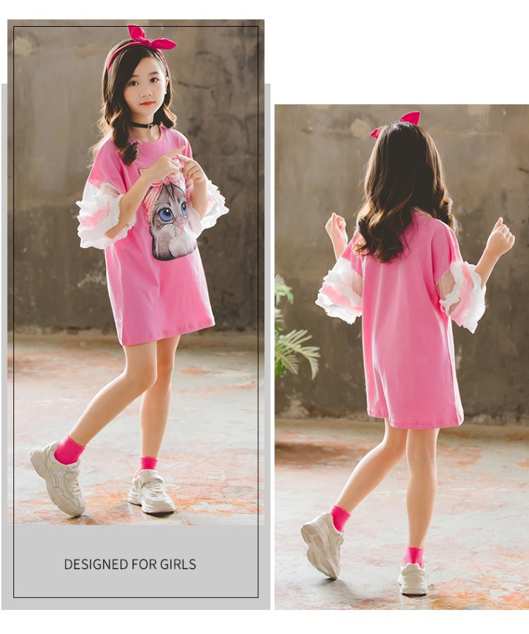 dr3349 เดรส เด็กโต 110-160 3 ตัวต่อแพ็ค (เลือกไซส์ได้ให้ครบแพ็ค)