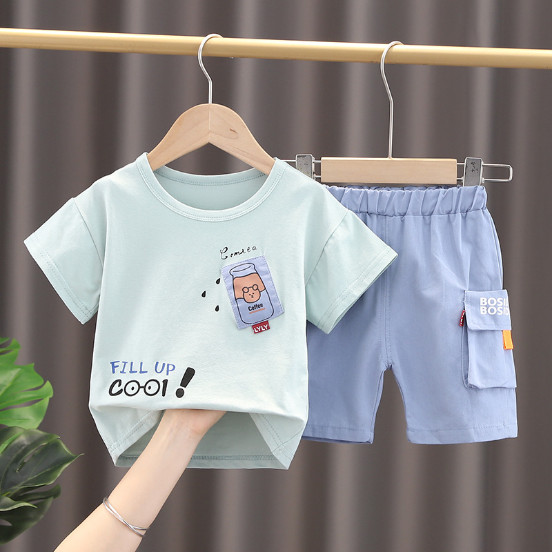 ha1442 เสื้อ+กางเกง size 80-120 จำนวน 5 ตัวต่อแพ็ค