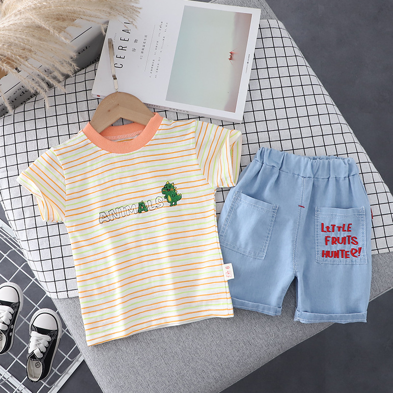 ha1339 เสื้อ+กางเกง size 80-120 จำนวน 5 ตัวต่อแพ็ค