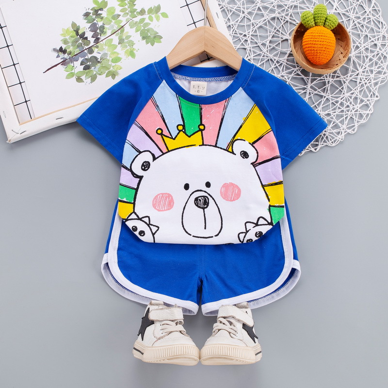 ha1525 เสื้อ+กางเกง size 80-120 จำนวน 5 ตัวต่อแพ็ค