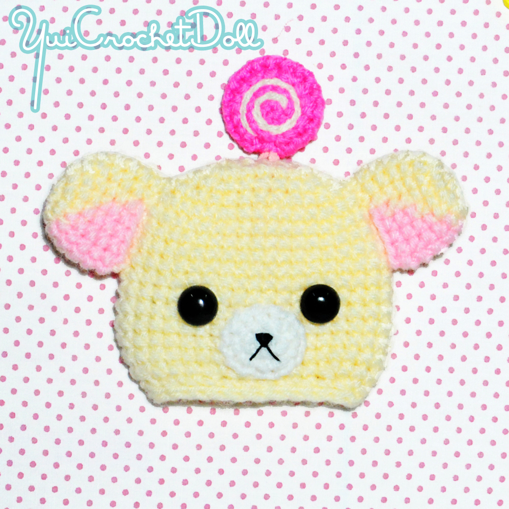 แพทเทิร์นที่ครอบพวงกุญแจ Crochet Key cover Pattern