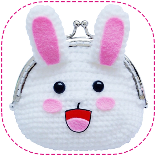 แพทเทิร์นกระเป๋าปิ๊กแป๊กไหมพรม ชุดที่ 1