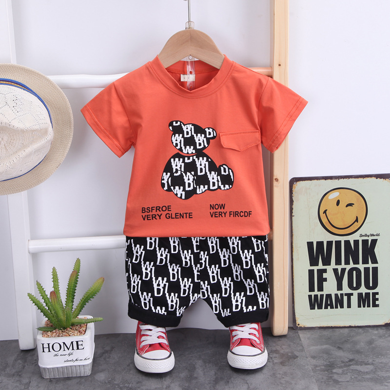 ha1418 เสื้อ+กางเกง size 80-110 จำนวน 4 ตัวต่อแพ็ค