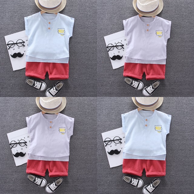 ha1419 เสื้อ+กางเกง size 80-110 จำนวน 4 ตัวต่อแพ็ค