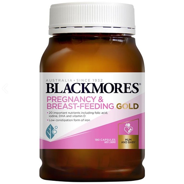 พร้อมส่ง สำหรับคุณแม่ตั้งครรภ์และให้นมบุตร Blackmores Pregnancy and Breastfeeding Gold