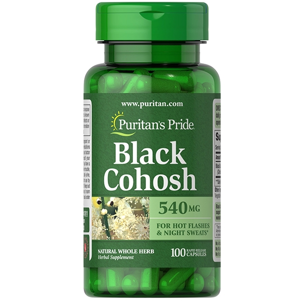 พร้อมส่ง แบลคโคฮอส Puritan's Pride Black Cohosh 540mg