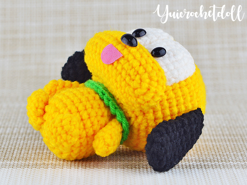 ตุ๊กตาถักโครเชต์ พลูโต Pluto