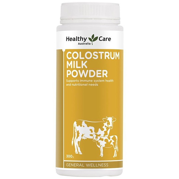 พร้อมส่ง นมเหลืองจากแม่วัว เข้มข้นแบบผง Healthy care Colostrum Powder