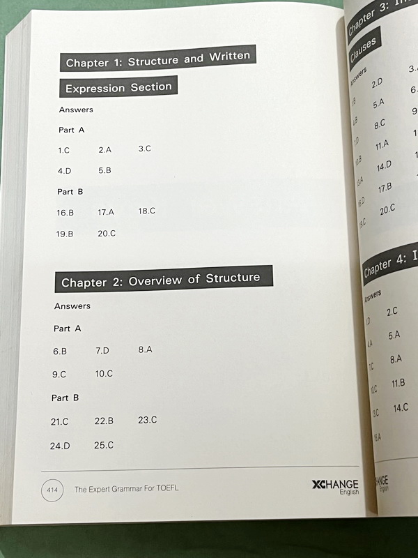 ►หนังสือสอบ TOEFL◄ หนังสือครูพี่แนน Enconcept เล่ม The Expert Grammar for TOEFL มีสรุปแกรมม่า อาจารย์มีเน้นจุดที่เป็น Warning ! และ ข้อผิดพลาดที่พบบ่อย มี Exercise ประจำบท มีเฉลย Answer Key ด้านหลัง ในหนังสือมีเขียนเล็กน้อย