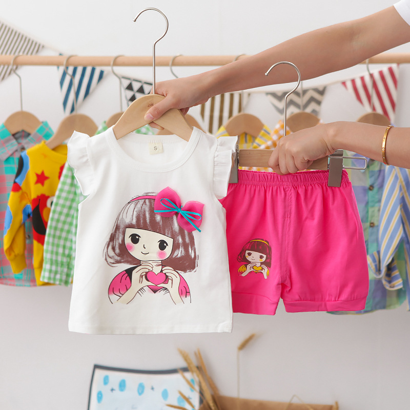 ha1567 เสื้อ+กางเกง size 80-110 จำนวน 4 ตัวต่อแพ็ค