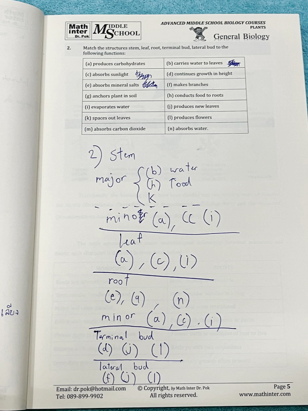 ►สอบ สอวน. ,สอบแข่งขันขึ้น ม.4◄ หนังสือเรียน Dr.POK ชีววิทยาสอบ สอวน. สอบแข่งขันขึ้น ม.4 สอบ SAT2 เรื่องพืช มีสรุปเนื้อหา และโจทย์ระดับยาก Advanced ทั้งเนื้อหาและโจทย์ในหนังสือมีทั้งภาษาไทย + ภาษาอังกฤษ เหมาะสำหรับเด็กที่มีพื้นฐานสูง เนื้อหาตีพิมพ์สมบูรณ์