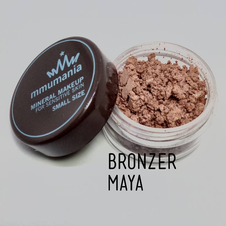 ขนาดจัดชุด MMUMANIA Mineral Makeup Super Glow : Bronzer : Maya