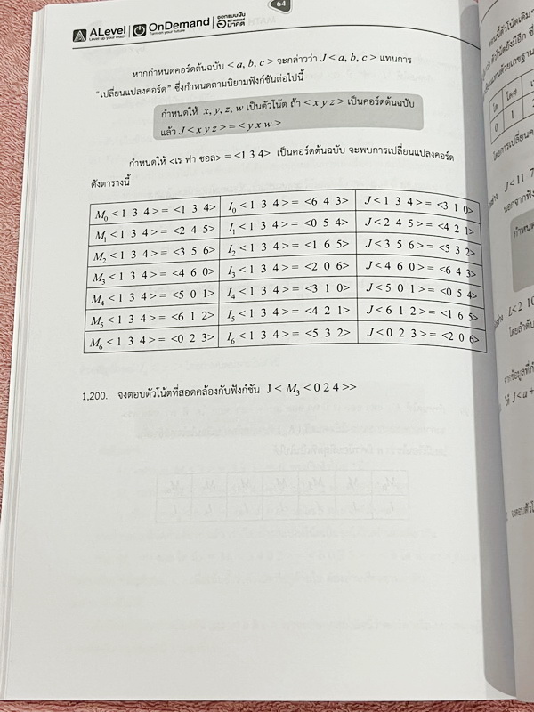 ►สอบเข้ากำเนิดวิทย์,มหิดลรอบ 1 รอบ 2,จุฬาภรณ์◄ หนังสือกวดวิชาปกใหม่ + ไฟล์เฉลยละเอียด พี่แท๊ป / พี่ป่านเอเลเวล A Level ครบเซ็ท เล่ม 1-3 ติวเข้มคณิตศาสตร์สอบเข้ามหิดล กำเนิดวิทย์ จุฬาภรณ์ ปี 2567-2568 ในหนังสือมีสรุปสูตรสำคัญ และโจทย์แบบทดสอบทั้งหมด 1,294
