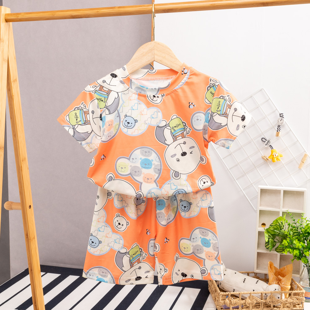 ha1589 เสื้อ+กางเกง size 80-120 จำนวน 5 ตัวต่อแพ็ค