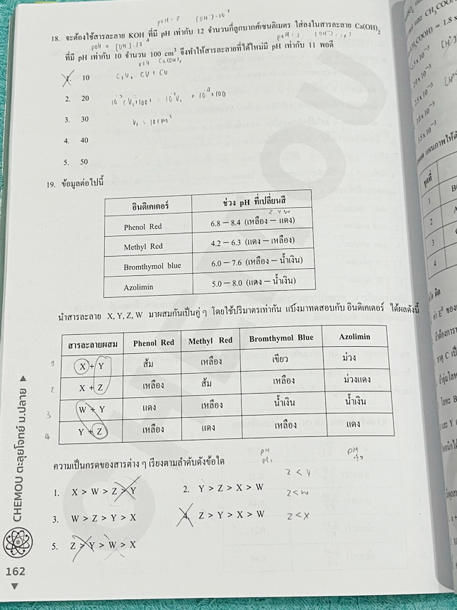 ►หนังสือเคมี อ.อุ๊◄ หนังสือกวดวิชาเคมีอ.อุ๊ อุไรวรรณ ศิวะกุล ตะลุยโจทย์ระดับชั้นม.ปลาย สรุปเนื้อหาครบทั้งหมดทุกบทในระดับชั้น ม.ปลาย มีข้อสอบตะลุยโจทย์ด้านหลัง จดครบเกือบทั้งเล่ม จดละเอียด หนังสือเล่มหนาใหญ่