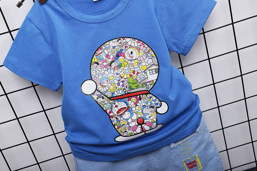 ha1386 เสื้อ+กางเกง size 90-120 จำนวน 4 ตัวต่อแพ็ค