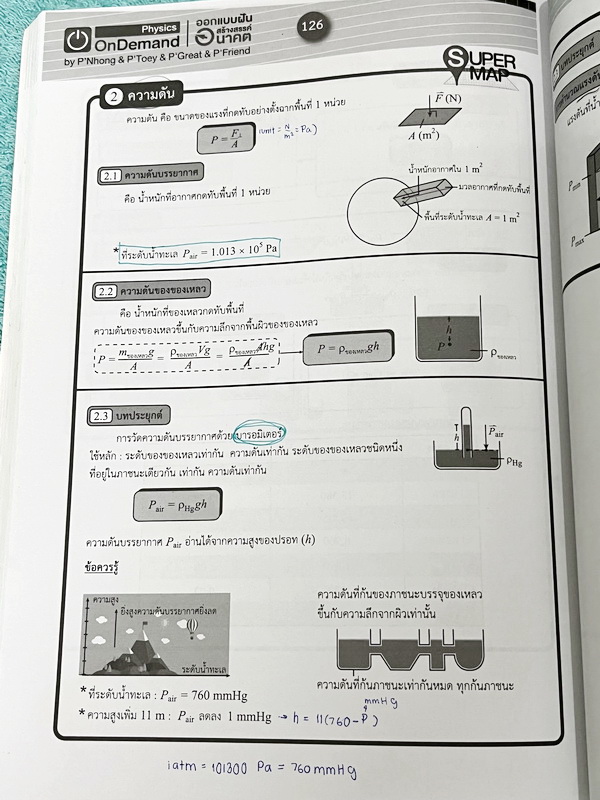 ►หนังสือสอบเข้ามหิดล,สอบเข้าจุฬาภรณ์◄ หนังสือกวดวิชาออนดีมานด์ ติวเข้มเข้ามหิดลและจุฬาภรณ์ วิชาฟิสิกส์ ในหนังสือมีสรุปเนื้อหาระดับชั้น ม.ต้น ทั้งหมด ม.1-2-3 มีแนวข้อสอบและโจทย์แบบฝึกหัด อาจารย์มีเน้น Key Idea สำคัญที่ควรจำ ในหนังสือมีจดบางหน้า จดละเอียด ด