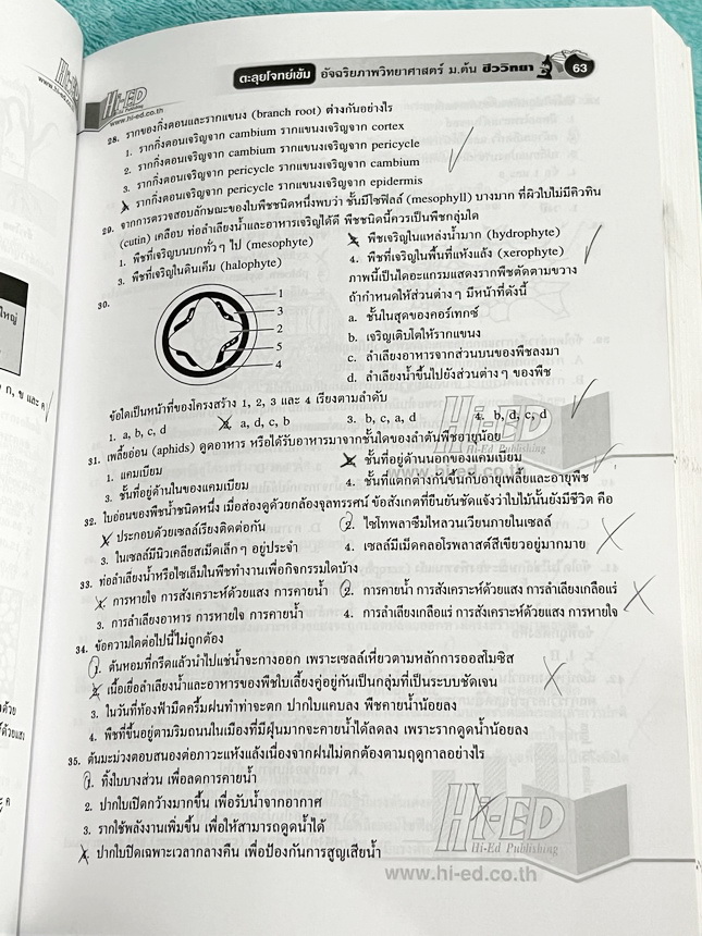 ►หนังสือชีววิทยาม.ต้น◄ หนังสือ Hi-ED ดร.สมาน แก้วไวยุทธ ตะลุยโจทย์เข้มอัจฉริยภาพ วิทยาศาสตร์ (ชีววิทยา) ระดับ ม.ต้น 1,700 ข้อ เพื่อเตรียมตัวสอบเเข่งขันวิทยาศาสตร์ระดับชั้น ม.ต้น เตรียมสอบคัดเลือกเข้าเรียนต่อระดับชั้น ม.4โรงเรียนเตรียมอุดม โรงเรียนมหิดล โร