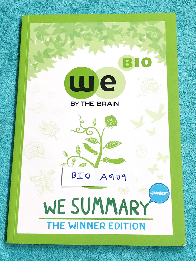 ►วีซัมมารี่◄ BIO A314 We Summary The Winner Edition หนังสือกวดวิชาสรุปเนื้อหาชีววิทยา ม.ต้น ครบทั้งหมดทุกบท อ่านเข้าใจง่าย ตรงตามหลักสูตรของกระทรวงศึกษาธิการ มีสรุปเนื้อหาเกินหลักสูตรม.ต้น ในบางบท เพื่อใช้สอบเข้าม.4 โรงเรียนดัง มีสรุปเนื้อหากระชับและเทคนิ