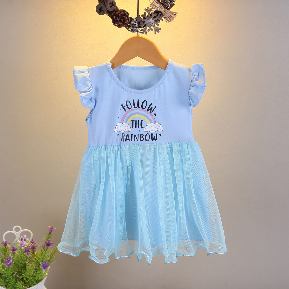 ha1353 เดรส size 80-120 จำนวน 5 ตัวต่อแพ็ค