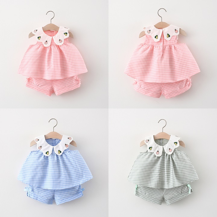 my2766 เสื้อ+กางเกง size 80-110 จำนวน 4ตัว ต่อแพ็ค