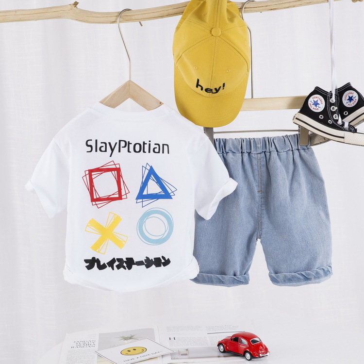 ha1380 เสื้อ+กางเกง size 80-110 จำนวน 4 ตัวต่อแพ็ค