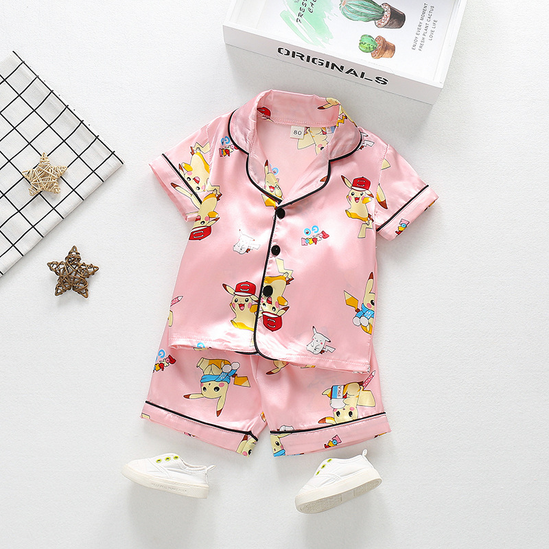 ha1310 ชุดนอน เสื้อ+กางเกง size 80-110 จำนวน 4 ตัวต่อแพ็ค
