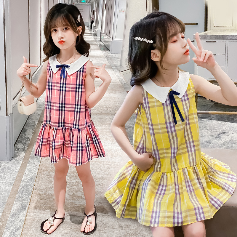 dr4822 เดรส เด็กโต 3 ตัวต่อแพ็ค 110-160 (เลือกไซส์ได้ให้ครบแพ็ค)
